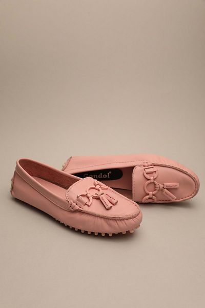 Gondol Loafer clasic de damă din piele naturală Powder 37 Ttx.794