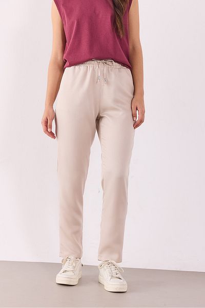 VENA Alian Beli Lastikli Plaj Pantolonları (TENCEL)(TM) - ΠΕΤΡΑ