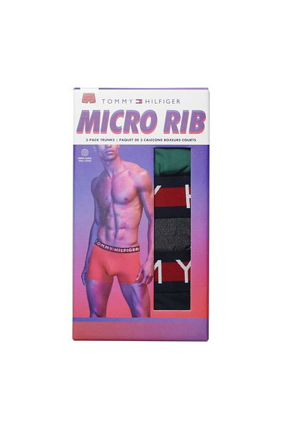 Tommy Hilfiger Tommy Hilfiger Men's 3-Piece Boxer Micro Rib 09t4013-325