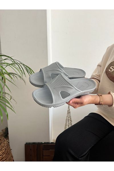 Behtah Kundura Open Front Flexible Soft Non-Slip Balcony Bathroom Garden Toilet Slippers Paid Military Service