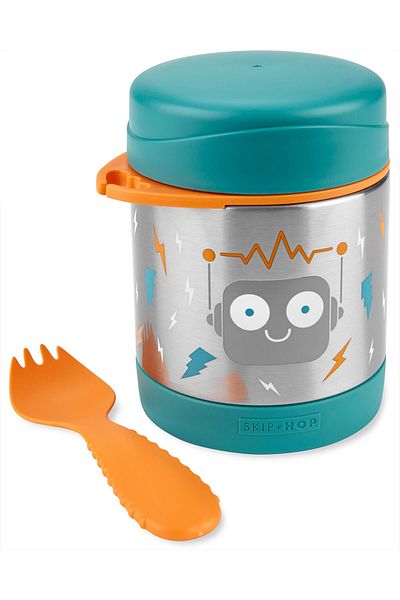 Skip Hop Robot Stainless Steel Thermos