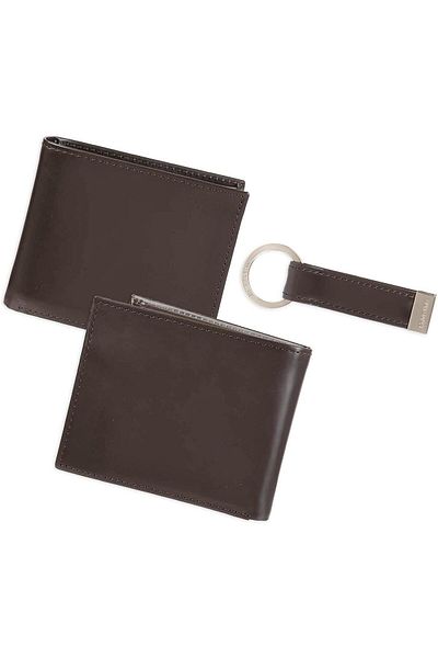 Calvin Klein Calvin Cline Men's Wallet-keychain 31ck330001-brown