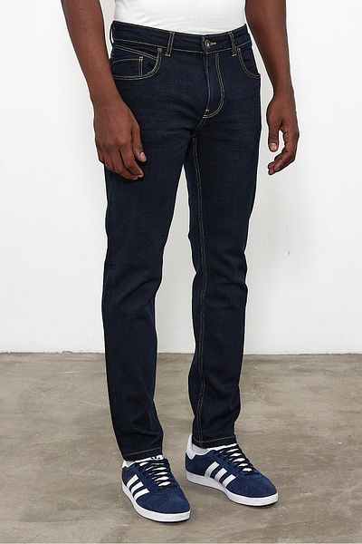 VENA Edward Natural Dark Blue Slim Straight Jean Παντελόνι - Φυσικό Σκούρο Μπλε