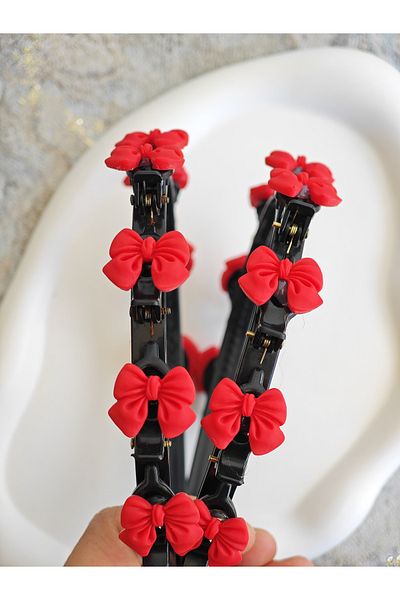 EliraToka Fashion Braided Detailed Crown Hair Clip with Collet Latch