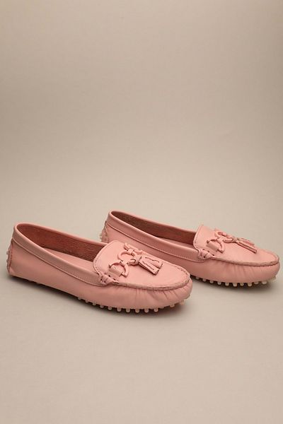 Gondol Loafer clasic de damă din piele naturală Powder 37 Ttx.794