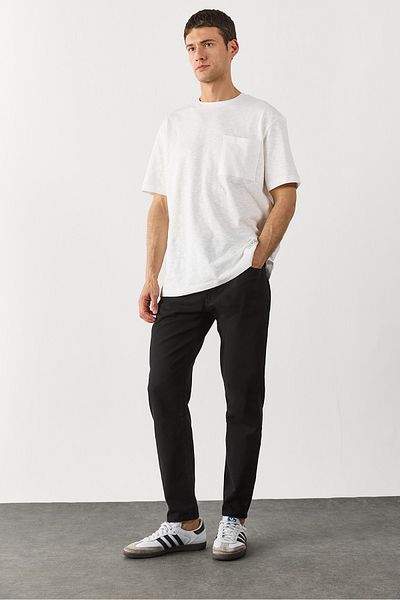 VENA Smith Stay Black Tapered Fit Jean Παντελόνες - STAY BLACK