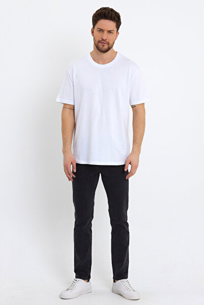 VENA Μπλουζάκι Walker Crew Neck Slim Fit - ΛΕΥΚΟ