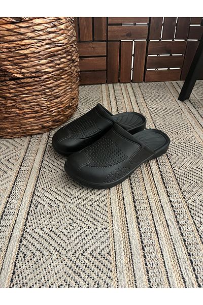 Behtah Kundura Closed Front Non-Slip Flexible Soft Balcony Bathroom Garden Toilet Slippers Paid Military Service