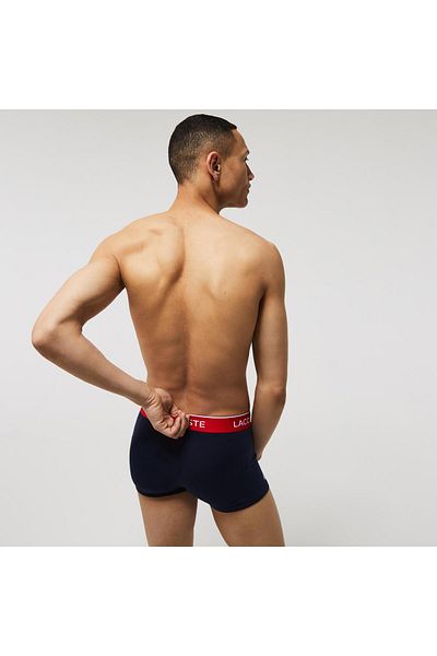 Lacoste Μπόξερ 3 τεμαχίων ανδρών 5h3401-00-hy0