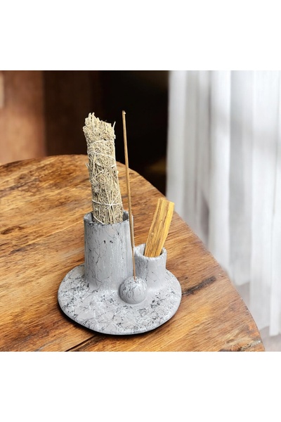 Lara Karma 3'lü Taş Tütsülük ( hediye tütsü ile gönderilmekte)