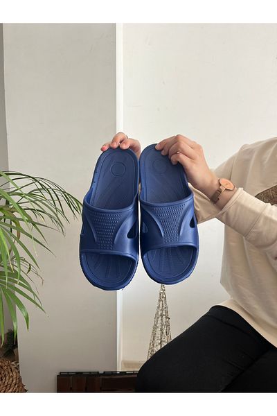 Behtah Kundura Open Front Flexible Soft Non-Slip Balcony Bathroom Garden Toilet Slippers Paid Military Service