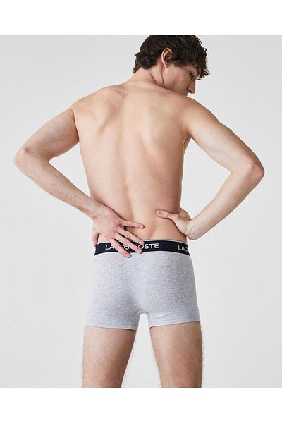 Lacoste Μπόξερ 3 τεμαχίων ανδρών 5h3389-00-cca