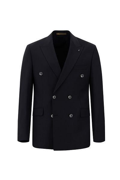 Abdullah Kiğılı Regular Fit Woolen Double Breasted Suit