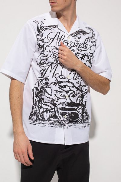 ALEXANDER MCQUEEN Men's Shirt 682703-Qsz4C-0900