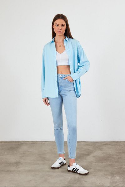 VENA Cămașă Naomi Regular Fit - Albastru