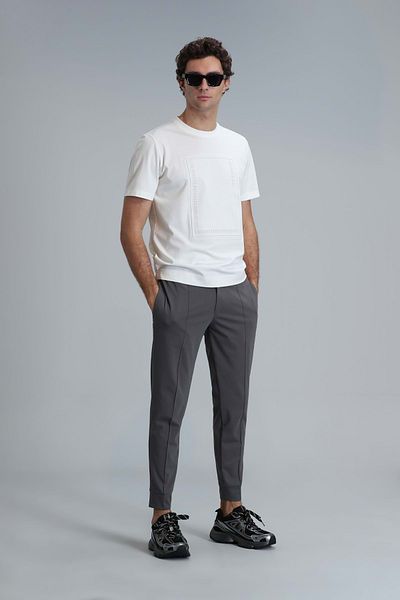 Lufian 111190330 Παντελόνι Pito Jogger Tailored Fit Ανδρικό Παντελόνι Πράσινο