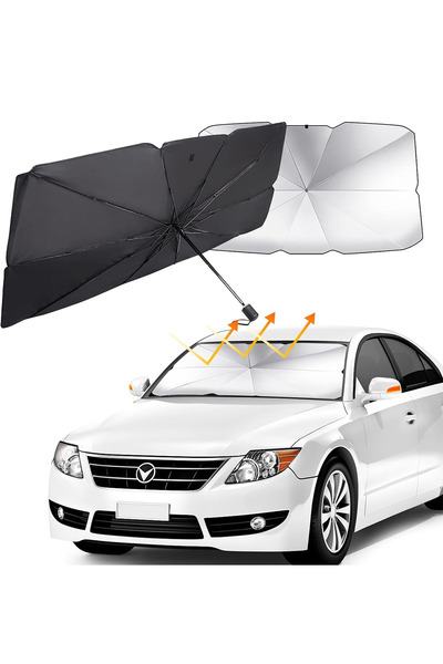 tafce Umbrelă de soare cu parbriz față Umbrelă de soare pentru mașină Parasol...