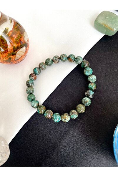 Padore Accessory سوار من الحجر الطبيعي اليشم الأخضر المائي أنيق جدًا| مصنوع ي...