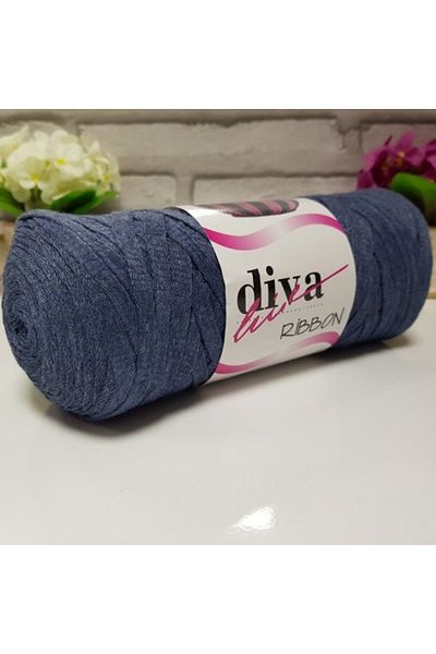 Diva İplik Diva Ribbon 2113 Τζιν