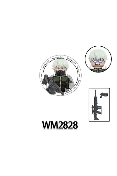 Choice 2828 Creative Anime Kaiju No.8 Character Moc Building Blocks Playset Hibino Kafka Ashiro Mini Action