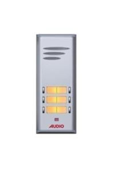 AUDİO 6'Lı Hoparlörlü Zil Paneli (Çift Sıra)