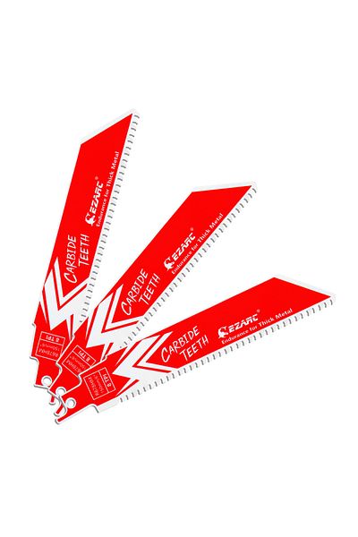 Choice 0.9mm Metal Cutting 150mm 3pcs Saw Blade 1/3pcs Carbide Reciprocating Saw Blade R678hm/ R978hm Endur