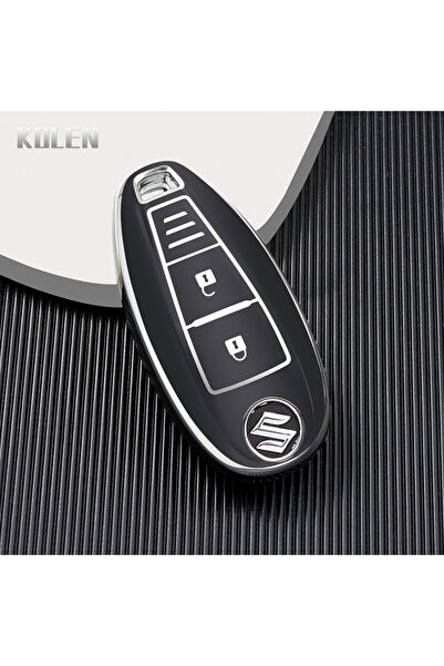 choice2 غطاء حماية جديد أسود اللون من مادة TPU لمفتاح السيارة عن بعد، مزود بز...