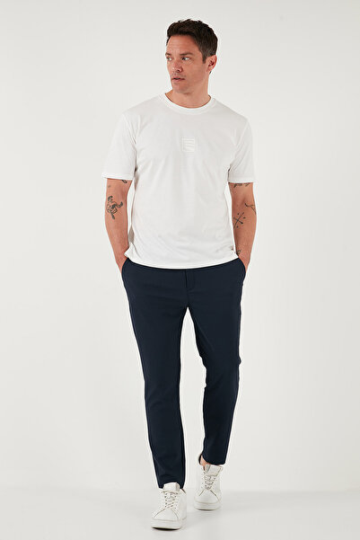Buratti Streç Regular Fit Normal Bel Düz Paça Jogger Pantolon Erkek Pantolon Cf25617953