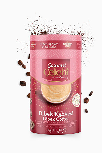 Gourmet Çelebi Dibek Kahvesi 250 gr - Ölçek Kaşıklı Dibek Kahvesi