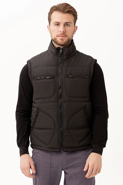 Kardelen İş Elbiseleri Melesa 5-Pocket Winter Vest with Fleece Inside