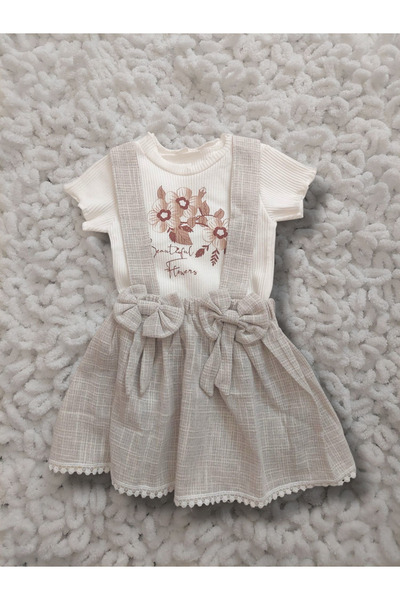 ANEMOM KİDS salopetli bebek takım