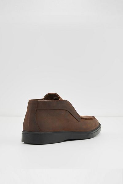 Aldo Ανδρικές μπότες Apollo-tr-γνήσιο δέρμα καφέ
