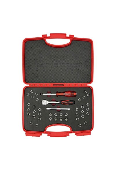 İzeltaş Ізелташ 1107001042 Набір біт з 1/4-дюймовим наконечником, 42 деталі