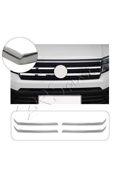 BRSPLAST Volkswagen Crafter Uyumlu 2018 Ve Üzeri Krom Ön Panjur 4 Parça Pasla...