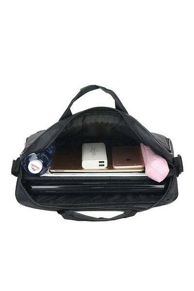 HALAMODO Laptop Bag Travel Briefcase with Organizer Expandable Shoulder Bag Dustproof Business Briefcase