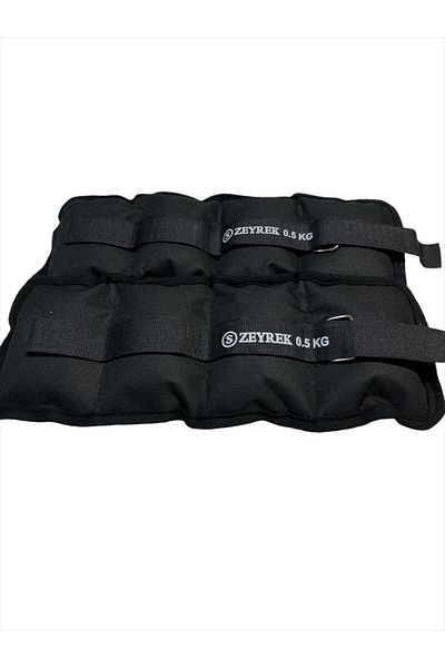 S ZEYREK 0.5 Kg × 2 Pieces Total 1 Kg Hand Foot Wrist Muscle Strengthener Weight Set Sand Weight Bag