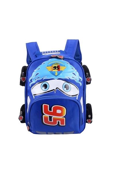 HALAMODO Polyester Kids Backpack Blue