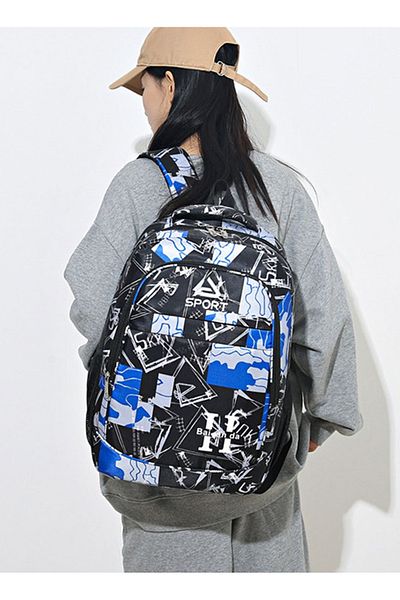 HALAMODO Oxford Travel Business Backpack Waterproof Breathable Bookbag Large Capacity Sport School Bag