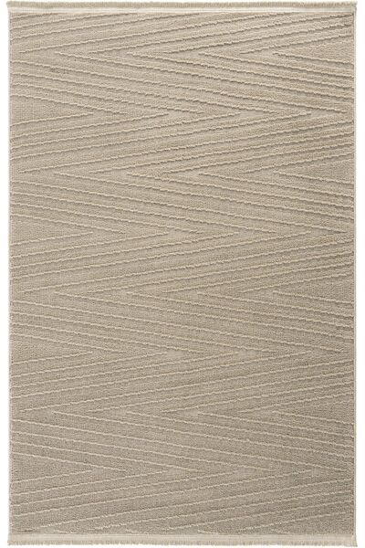 Cool Halı Newyork 3106 Vizon Yumuşak Doku Halı Kilim Salon Koridor Kesme Yoll...