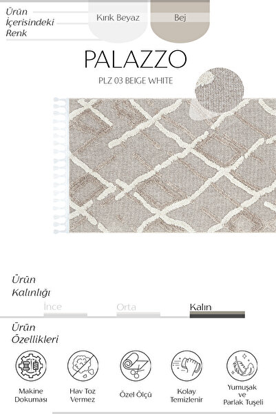 Cool Halı Bress 1404 Gray Easy Cleaning Pile Dust-Free Wicker Textured Knitted Patterned Round Carpet