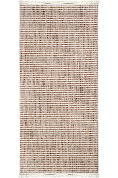 Cool Halı Olinda 1103 Taba Mutfak Halısı Uzun Yumuşak Bukle Dokuma Tezgah Önü Leke Tutmayan Iskandinav Yolluk