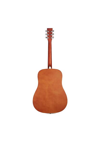 SX SD104BR, western dreadnought acoustic guitar, matte brown
