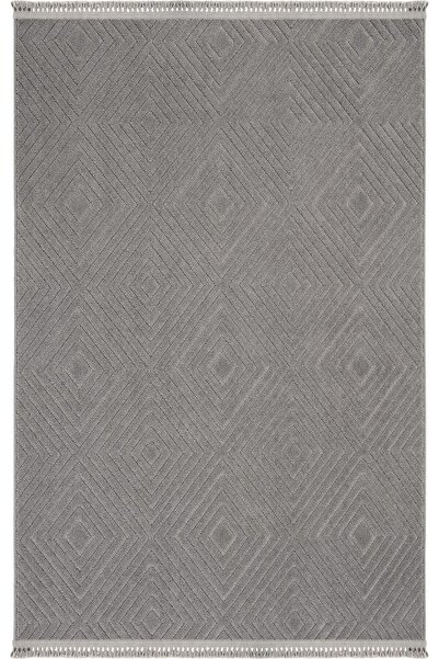 Cool Halı Oliver 9206 Gri Halı Yolluk Modern Salon Halısı Antre Hol Koridor H...