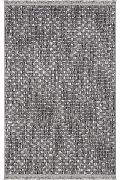 Cool Halı Olinda 1106 Antrasit Oturma Odası Salon Halısı Yumuşak Iskandinav Y...