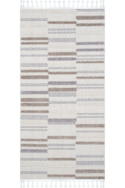 Cool Halı Palazzo Renkli Mutfak Halısı Yumuşak Bukle Dokuma Tezgah Önü Leke Tutmayan Kabartmalı Modern Halı