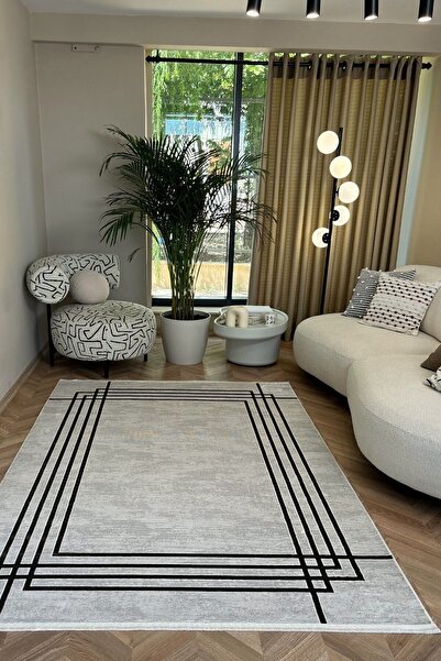 Cool Halı Lara 5003 Kahverengi Ince Kaymaz Halı Antre Hol Koridor Halısı Kesm...