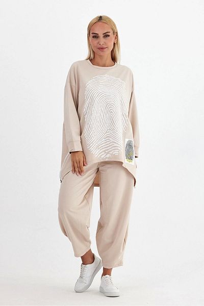 Butik Beige Fingerprint Set