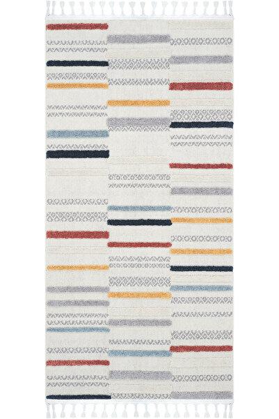 Cool Halı Palazzo Renkli Mutfak Halısı Yumuşak Bukle Dokuma Tezgah Önü Leke Tutmayan Kabartmalı Modern Halı