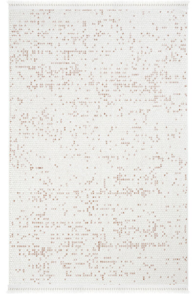 Cool Halı Olinda 1111 Krem Oturma Odası Salon Halısı Yumuşak Iskandinav Halı Yolluk Bukle Dokuma Makine Halısı