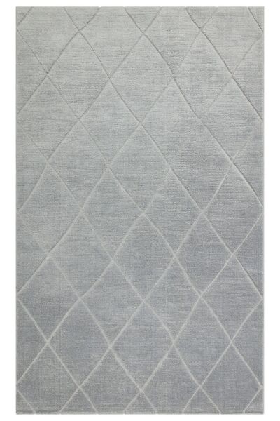 Cool Halı Serenity 03 Grey Gri Hav Vermez Yumuşak Doku Parlak Görünümlü Moder...